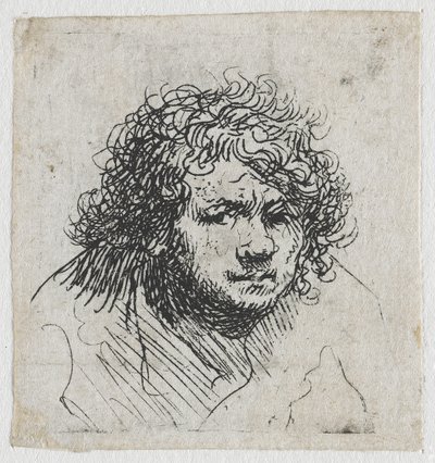 Autoportrait - Rembrandt van Rijn